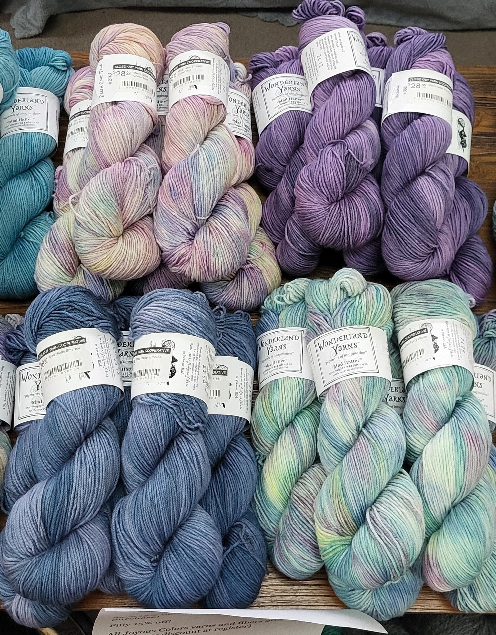 Wonderland Yarns Mad Hatter