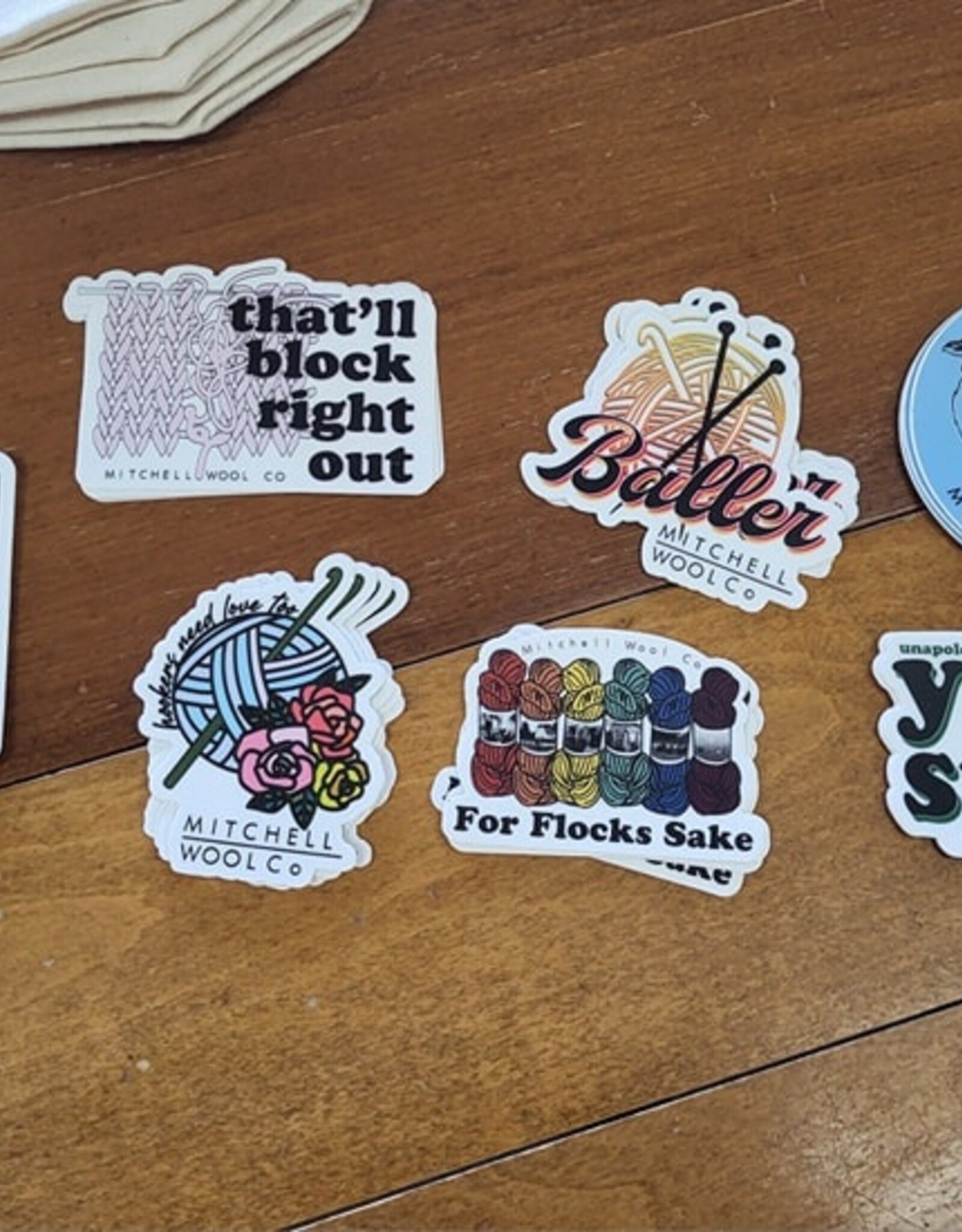 Mitchell Wool Co Mitchell Wool Co Sticker
