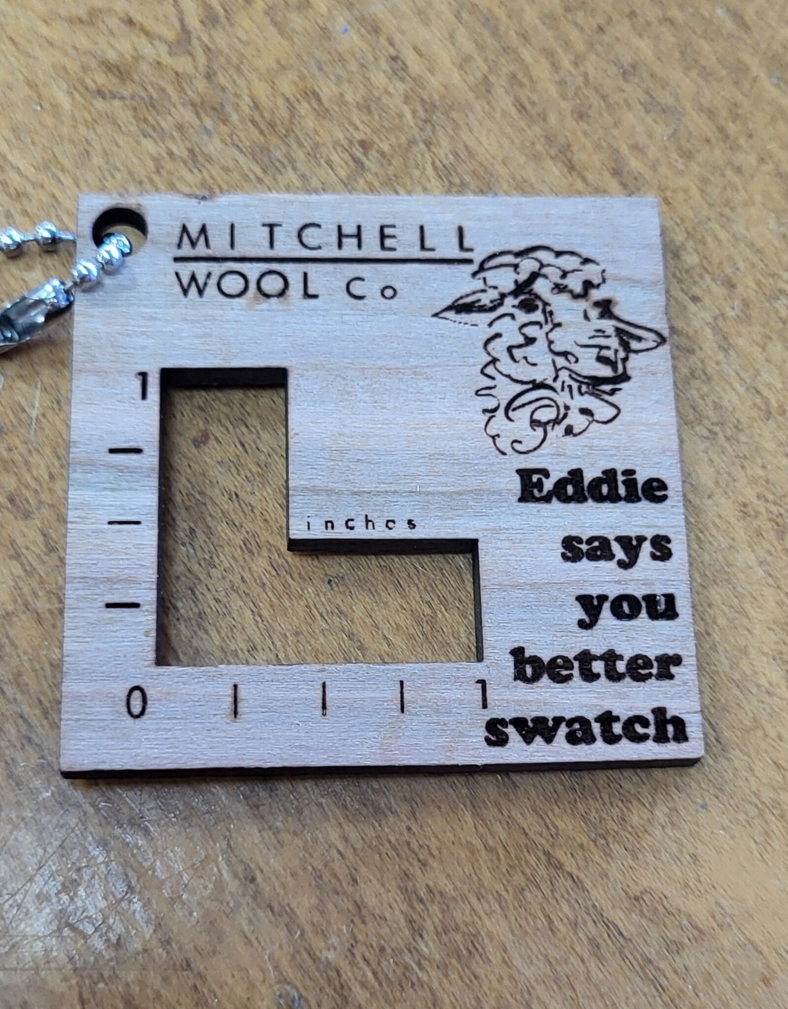 Mitchell Wool Co Mini Eddy Swatch Cheater