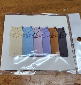Coley Fox leather tags vertical