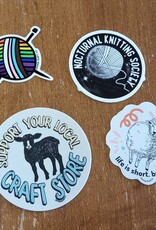 Comma Craft Co Sticker