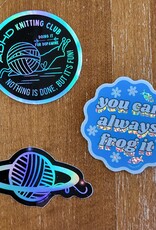 Comma Craft Co Holo Sticker