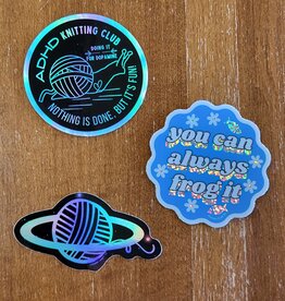 Comma Craft Co Holo Sticker