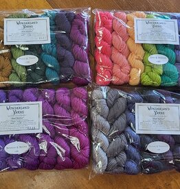 Wonderland Yarns Mad Hatter 8 Mini Skein Sets