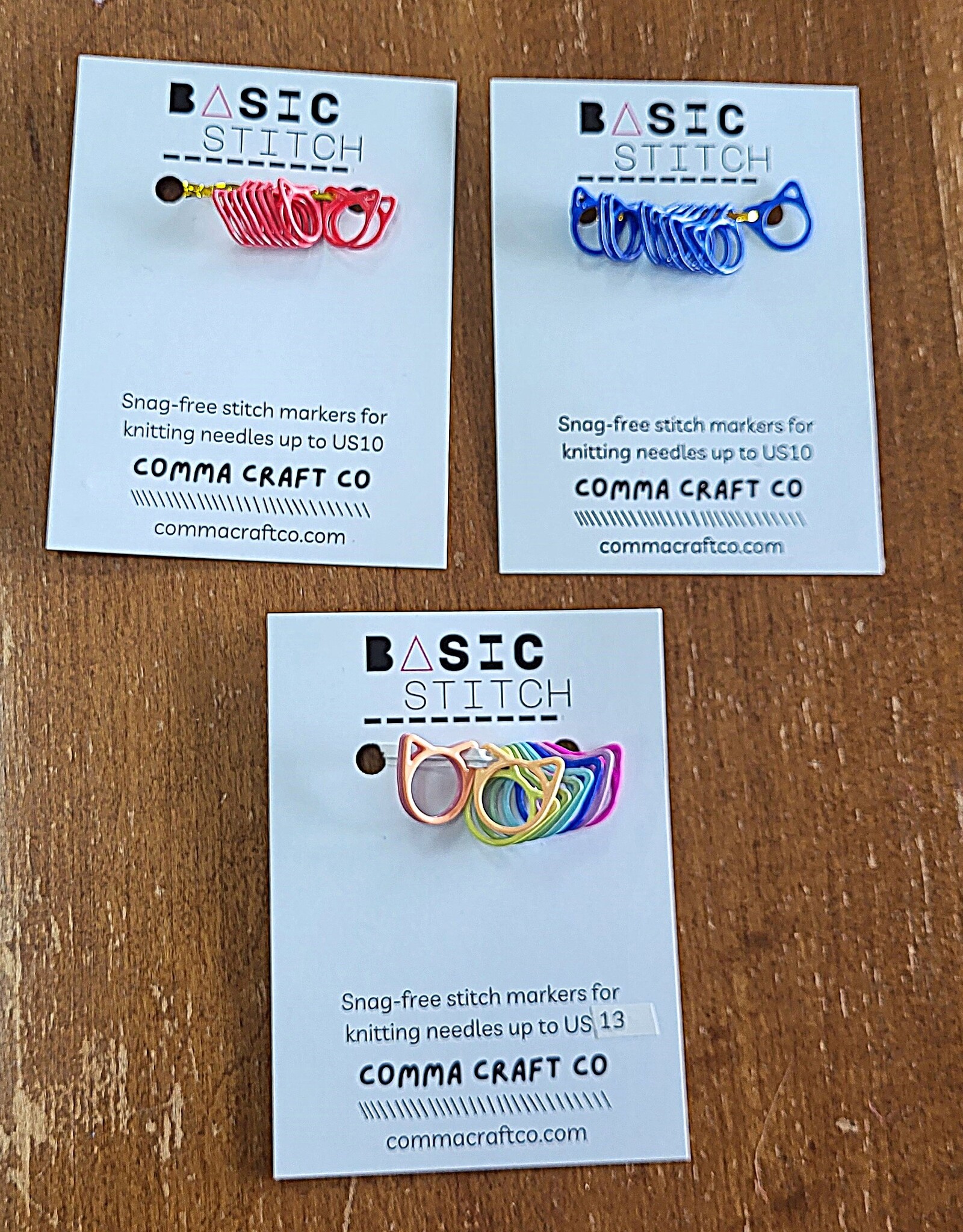 Comma Craft Co Basic Stitch Stitch Markers