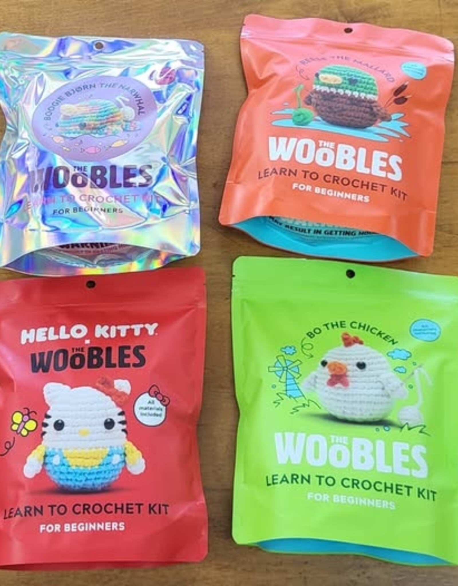 The Woobles Learn to Crochet Kits