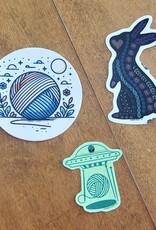 Comma Craft Co Sticker