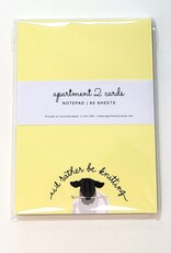 Apartment 2 Cards Notepad