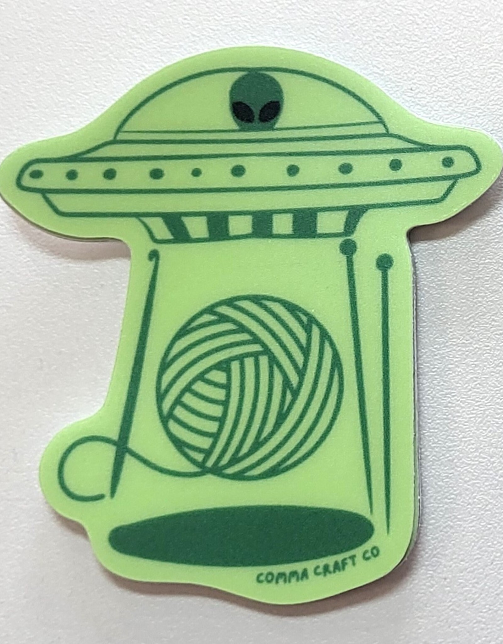 Comma Craft Co Holo Sticker