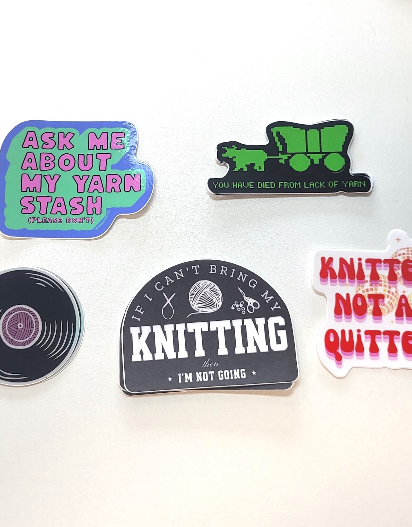 Comma Craft Co Sticker