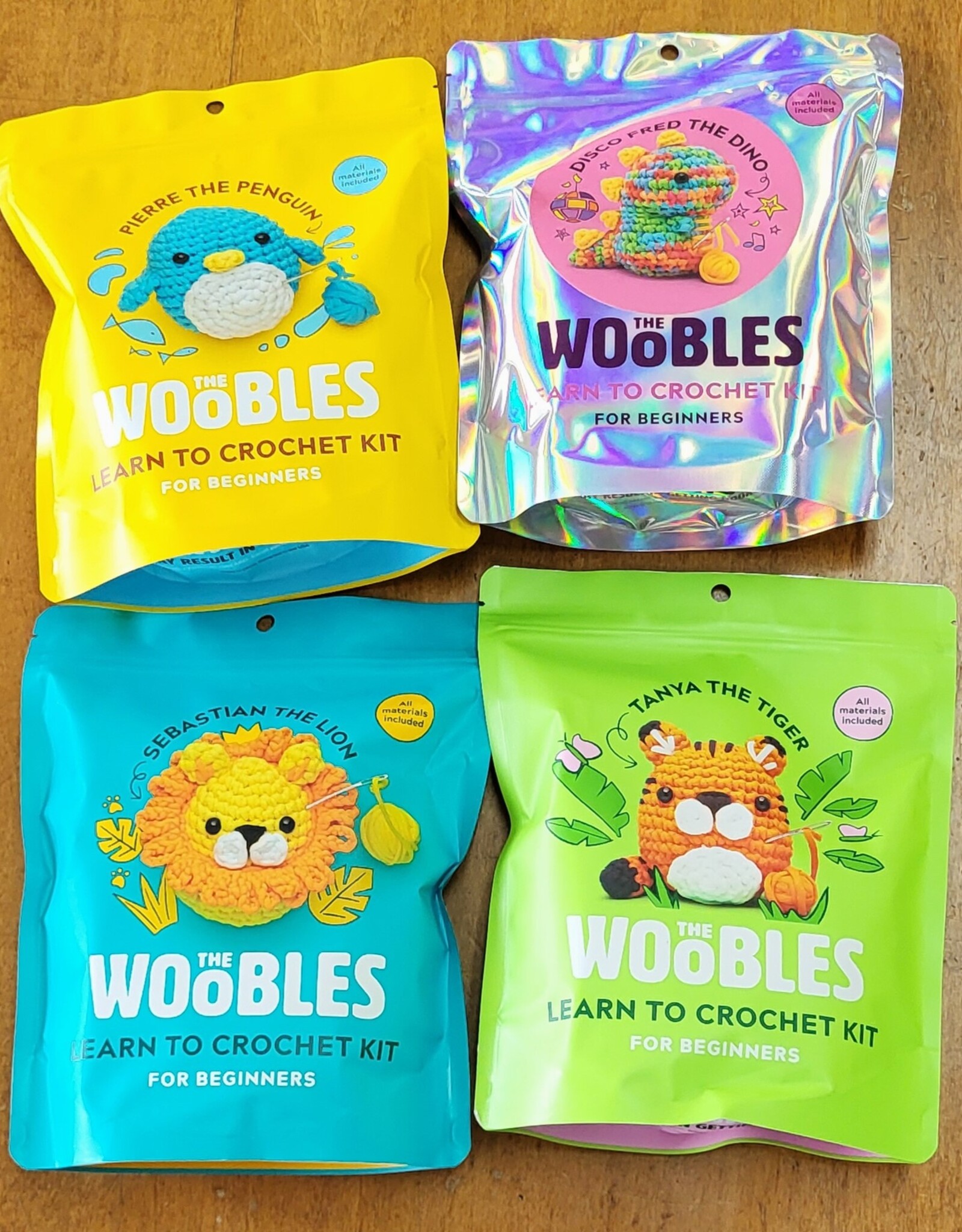 The Woobles Learn to Crochet Kits