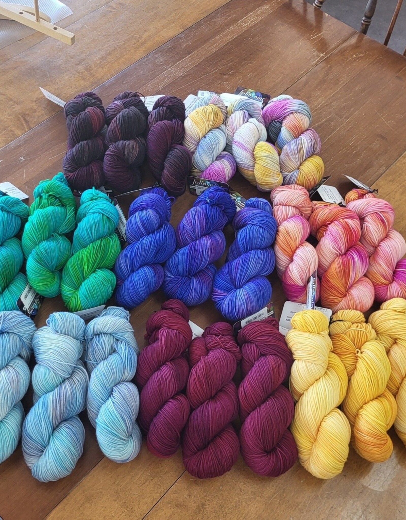 JulieSpins Targhee Nylon Sock