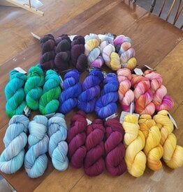 JulieSpins Targhee Nylon Sock