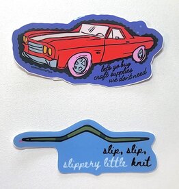 Comma Craft Co Sticker