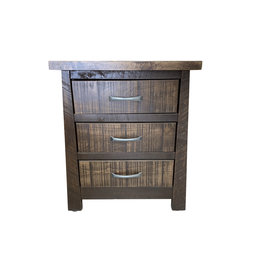 TCE Mapleton 3 Drawer Nightstand