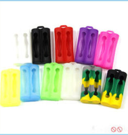 Unbranded Silicone Double 18650 Battery Sleeve