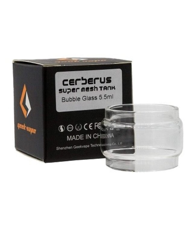Geek Vape Geek Vape Cerberus / Cerberus SE 5.5ml Replacement Bubble Glass