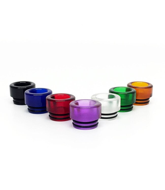 Unbranded 810 Acrylic Drip-Tip w/ O-rings (Random Colour)
