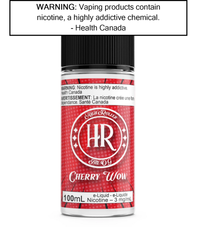 High Roller 100 100ml - Cherry Wow