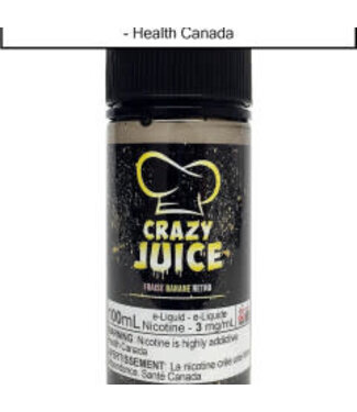 Crazy Juice EXCISE 100ml Crazy Juice - Strawberry Banana