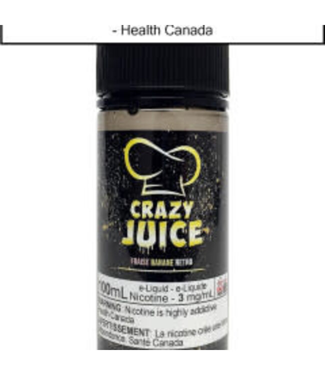 Crazy Juice 100ml - Strawberry Banana