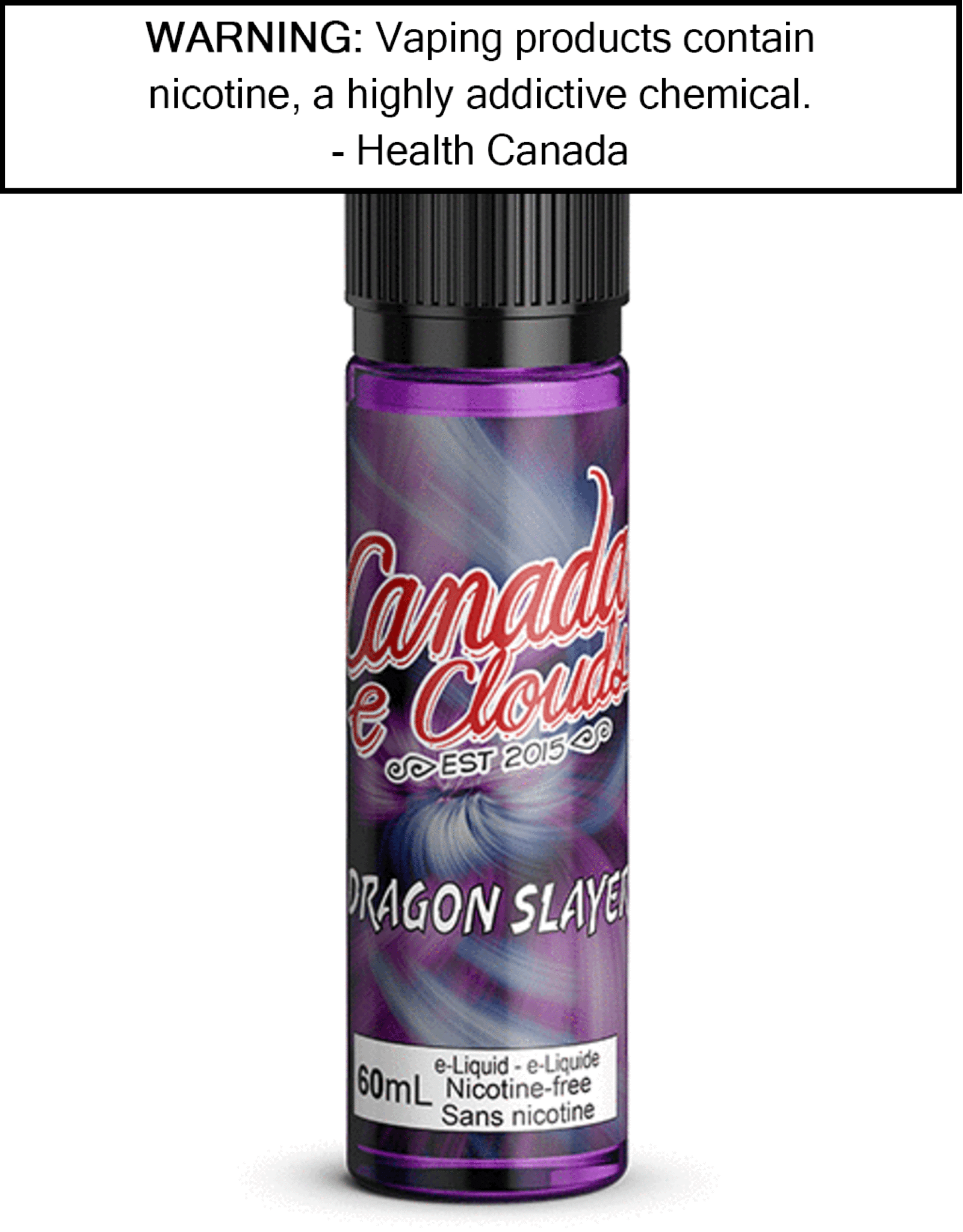Canada EClouds EXCISE 60ml Canada EClouds - Dragon Slayer