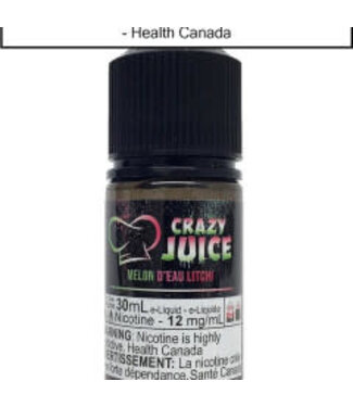 Crazy Juice 30ml Crazy Juice Salt - Watermelon Lychee