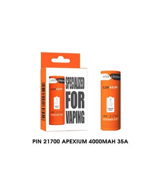 Apexium Apexium 21700 4000 mAh 35A Battery (one battery)