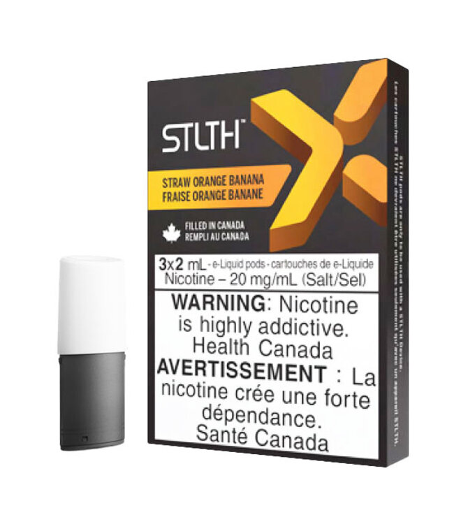 STLTH-X STLTH-X Pods (3pk) Strawberry Orange Banana