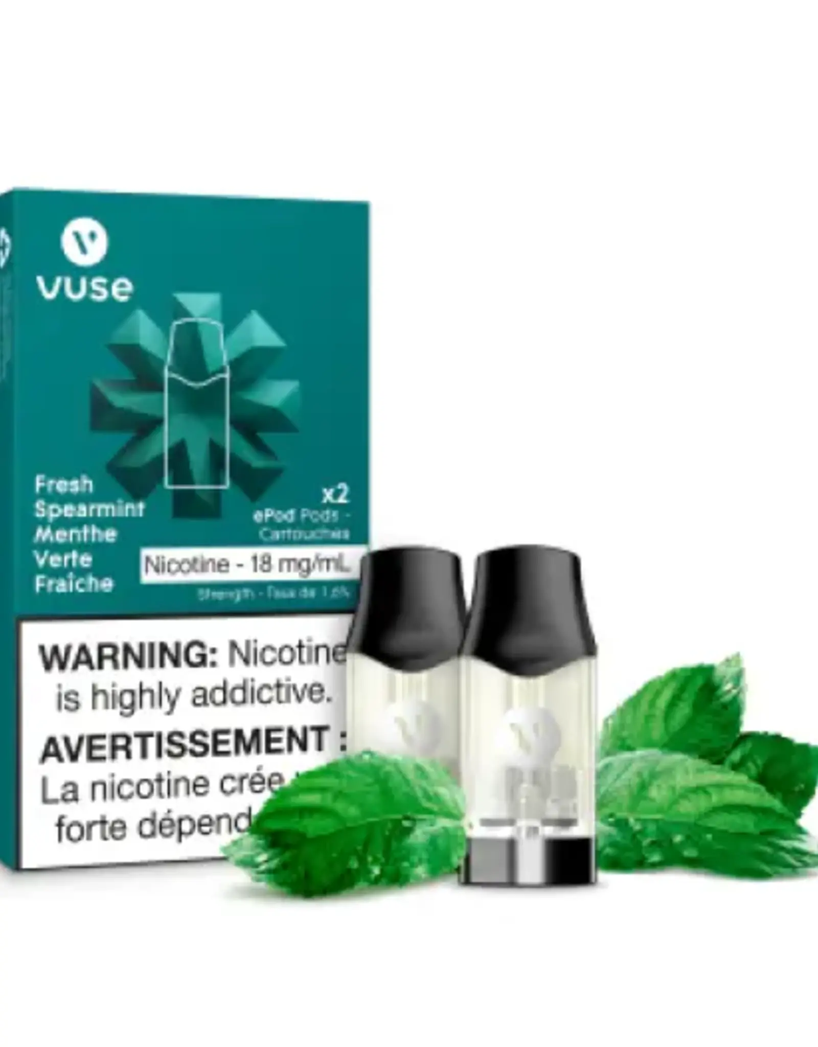 Vuse ePod Pods (2pk) Fresh Spearmint Vaporwave