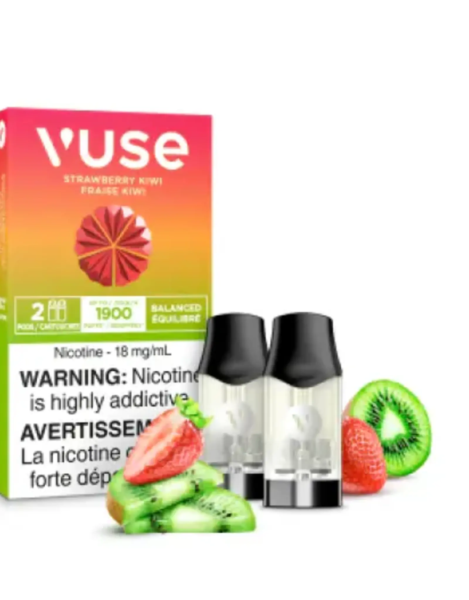 Vuse ePod Pods (2pk) Strawberry Kiwi Vaporwave