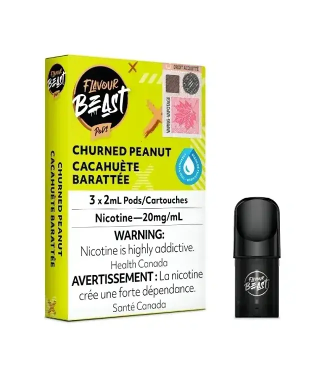 Flavour Beast CLEARANCE Flavour Beast Pods (3pk) Churned Peanut