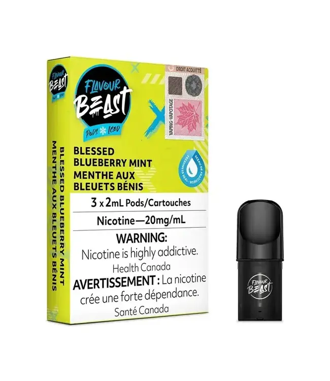 Flavour Beast Flavour Beast Pods (3pk) Blessed Blueberry Mint (Iced)
