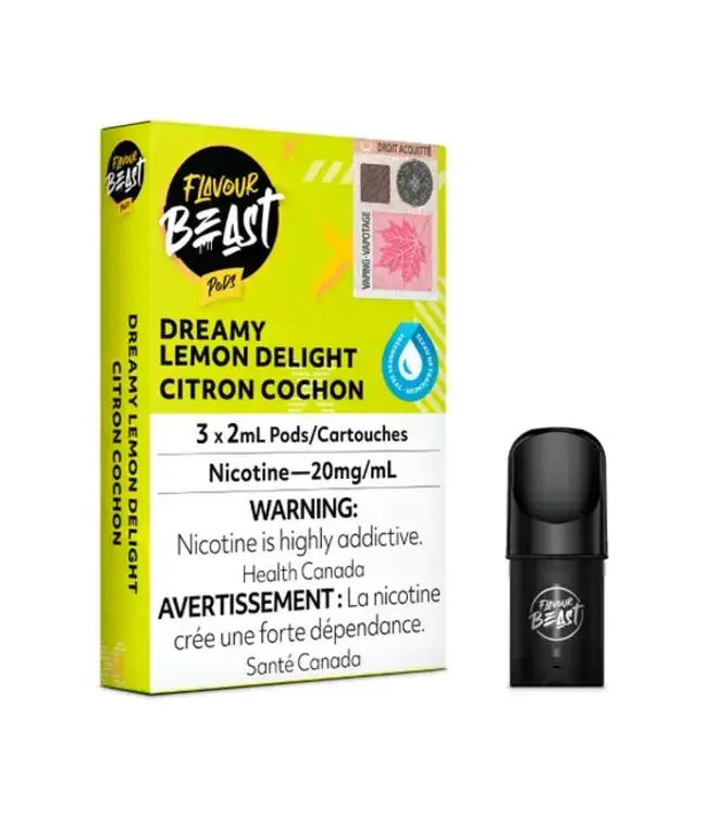 Flavour Beast Flavour Beast Pods (3pk) Dreamy Lemon Delight
