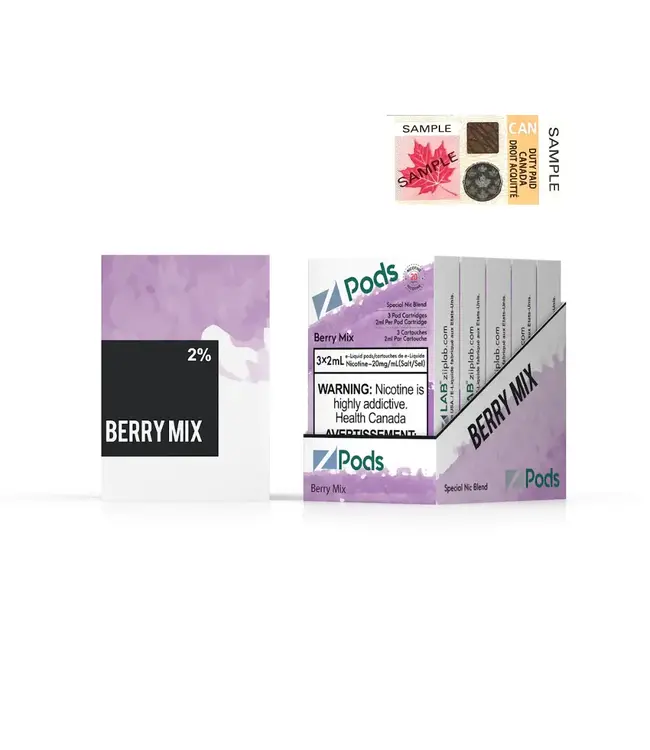 ZPods ZPODS (3pk) Berry Mix