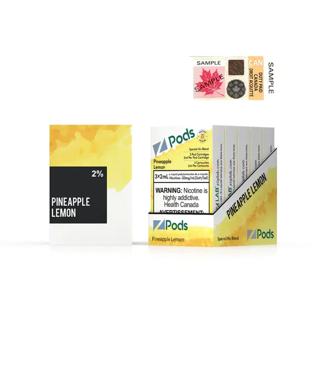 ZPods ZPODS (3pk) Pineapple Lemon