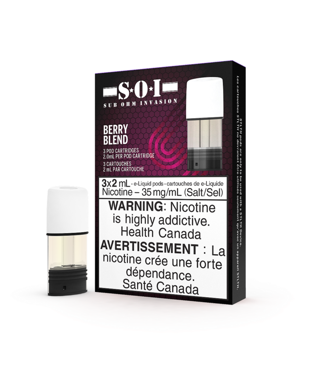 STLTH CLEARANCE STLTH Pods (3pk) S.O.I Berry Blend