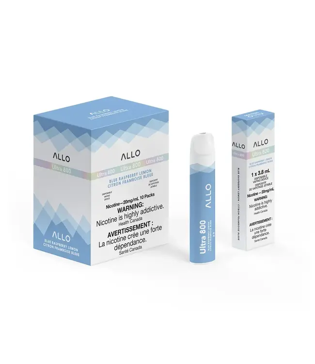 ALLO 800 ALLO Ultra 800 Disposable (single) Blue Raspberry Lemon