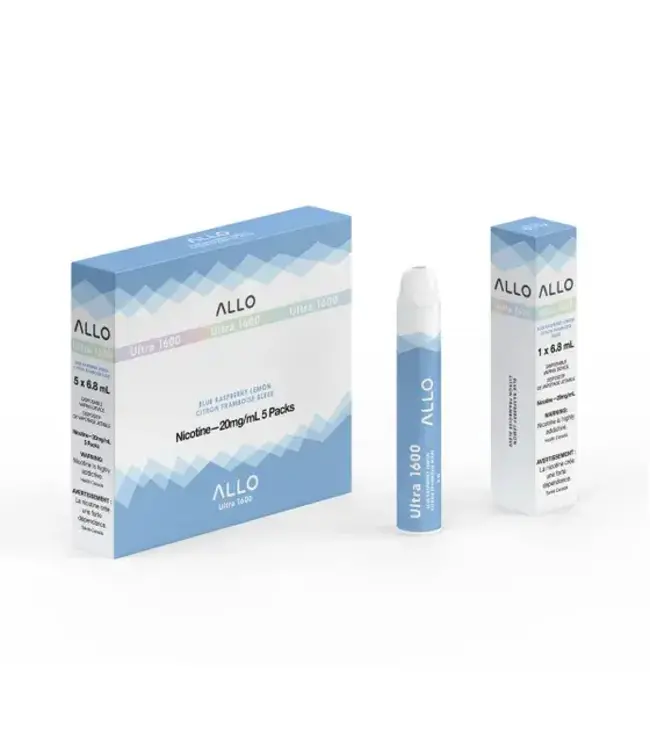 ALLO 1600 ALLO Ultra 1600 Disposable (single) Blue Raspberry Lemon