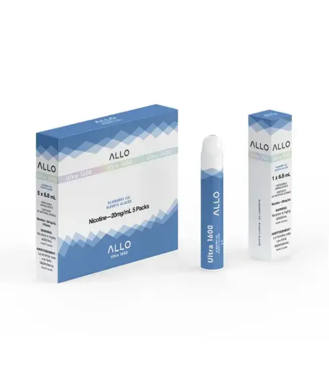 ALLO 1600 ALLO Ultra 1600 Disposable (single) Blueberry Ice