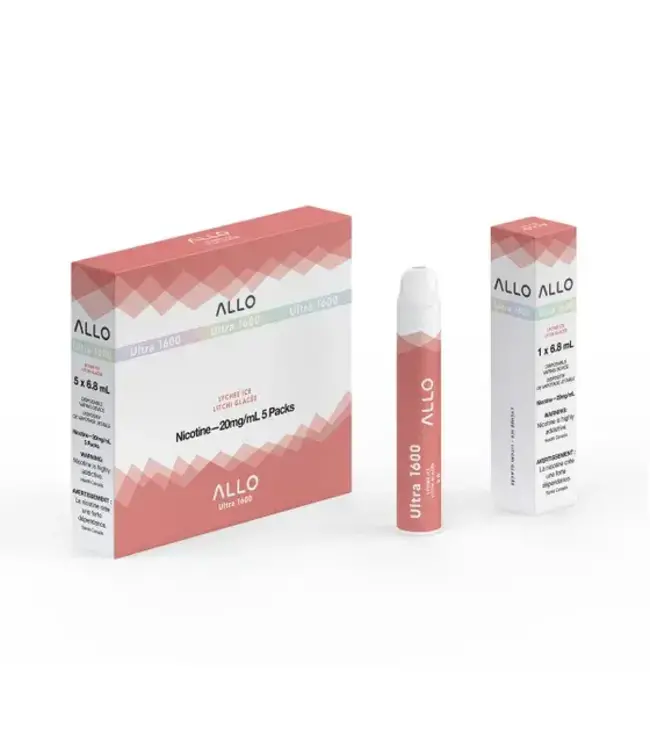 ALLO 1600 ALLO Ultra 1600 Disposable (single) Lychee Ice