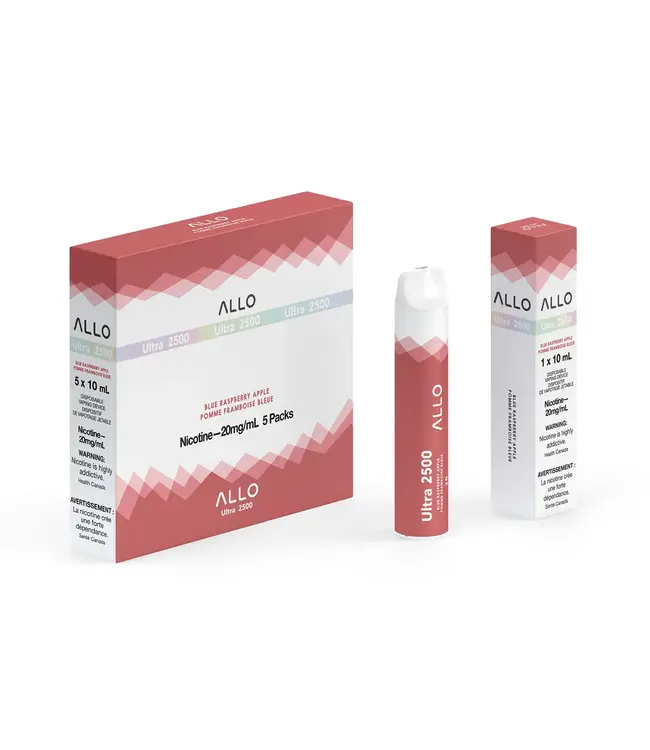 ALLO 2500 ALLO Ultra 2500 Puff Disposable (single) Blue Raspberry Apple