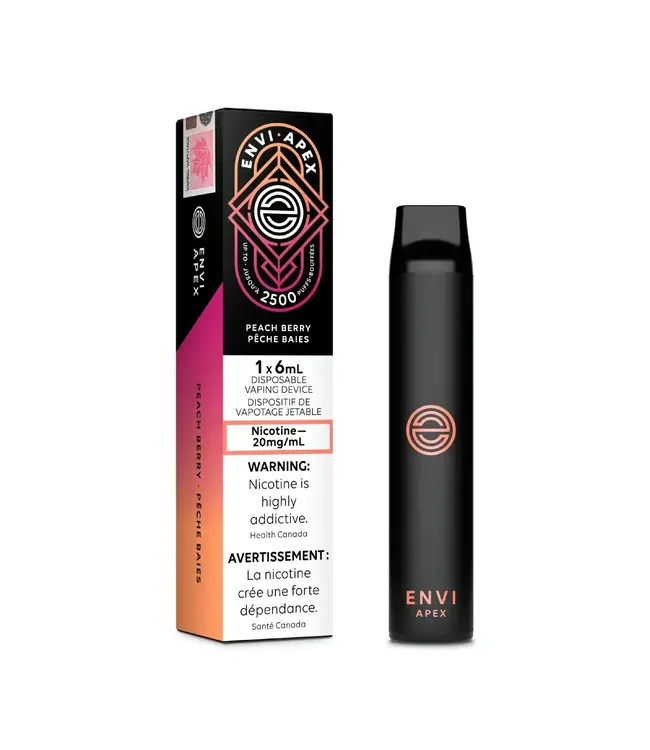 ENVI APEX 2500 Disposable 6ml Peach Berry (ONTARIO)