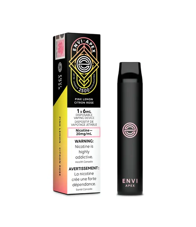 ENVI APEX 2500 Envi Apex 2500 Puff Disposable (single) Pink Lemon