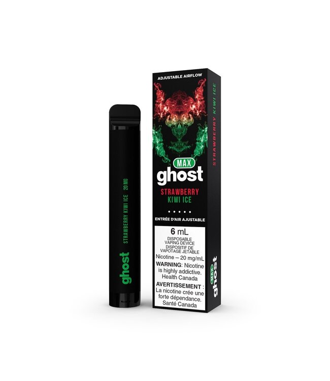 GHOST MAX 2000 Ghost MAX 2000 Puff Disposable (single) Strawberry Kiwi Ice