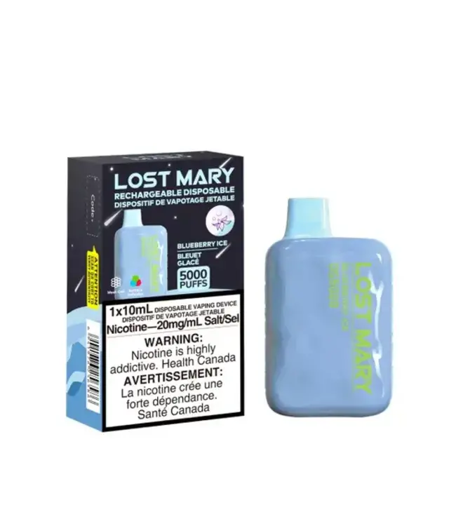 Lost Mary 5000 Lost Mary OS5000 5000 Puff Disposable (single) Blueberry Ice