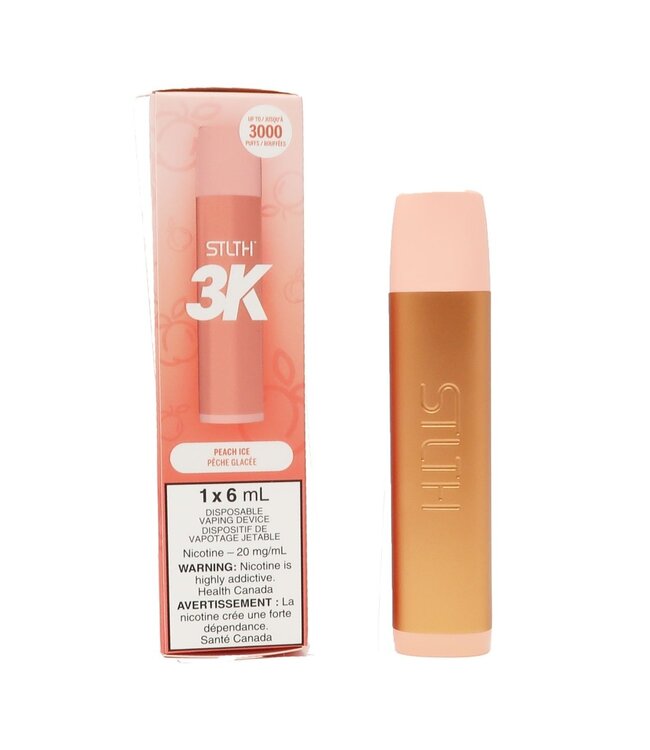 STLTH 3K STLTH 3K 3000 Puff Disposable (single) Peach Ice