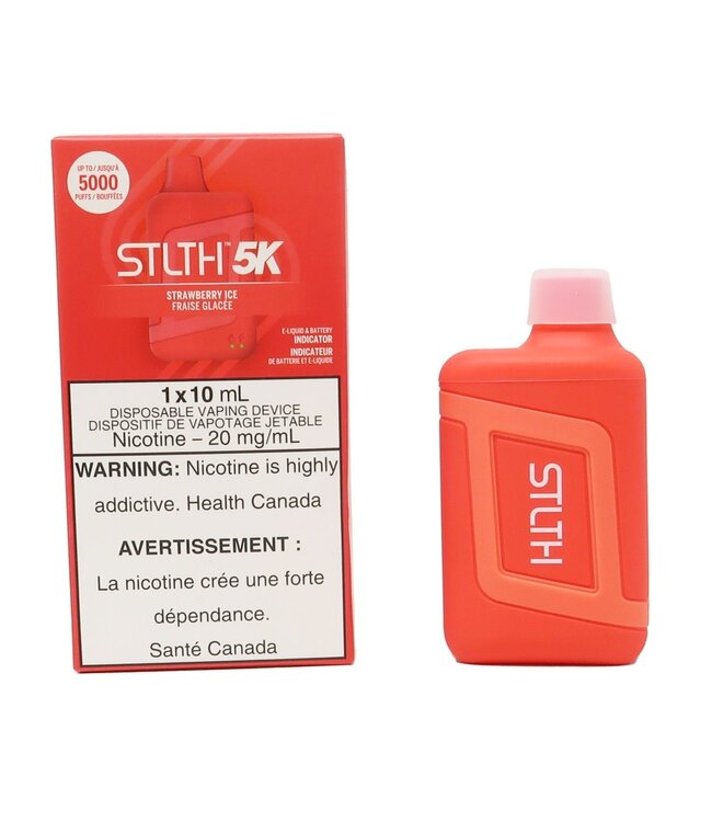 STLTH 5K STLTH 5K 5000 Puff Disposable (single) Strawberry Ice