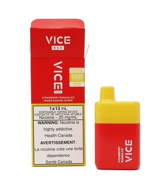 VICE BOX 6000 Strawberry Banana Ice