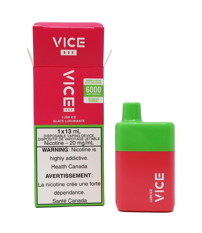 VICE BOX 6000 VICE Box 6000 Puff Disposable (single) Lush Ice